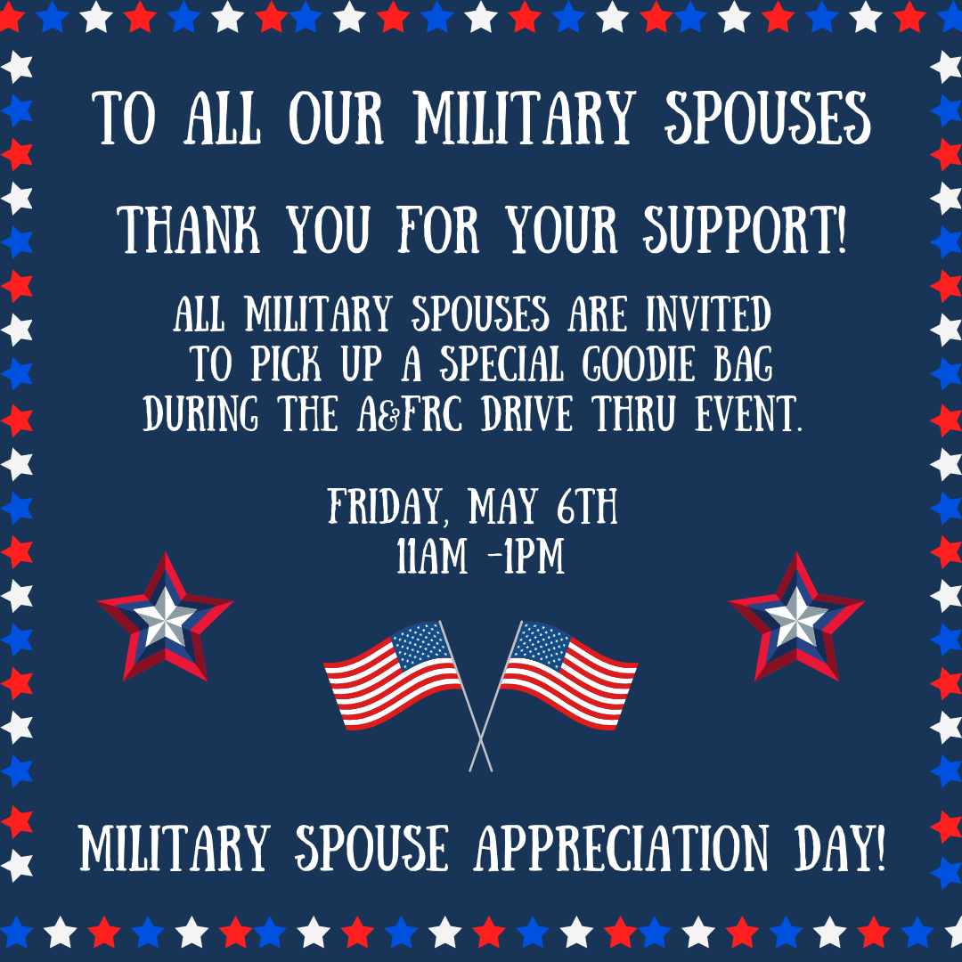 Military Spouse Appreciation Drive Thru